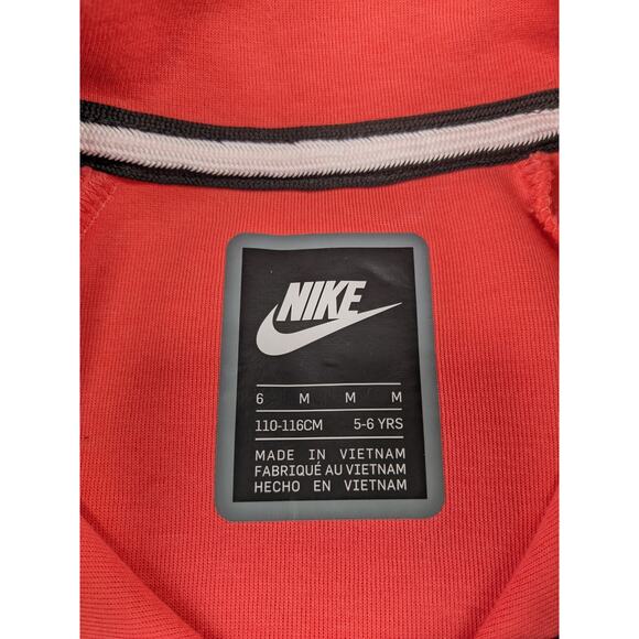 Nike Tech Fleece Youth 6 Coral/Black Dress - Picture 3 of 5